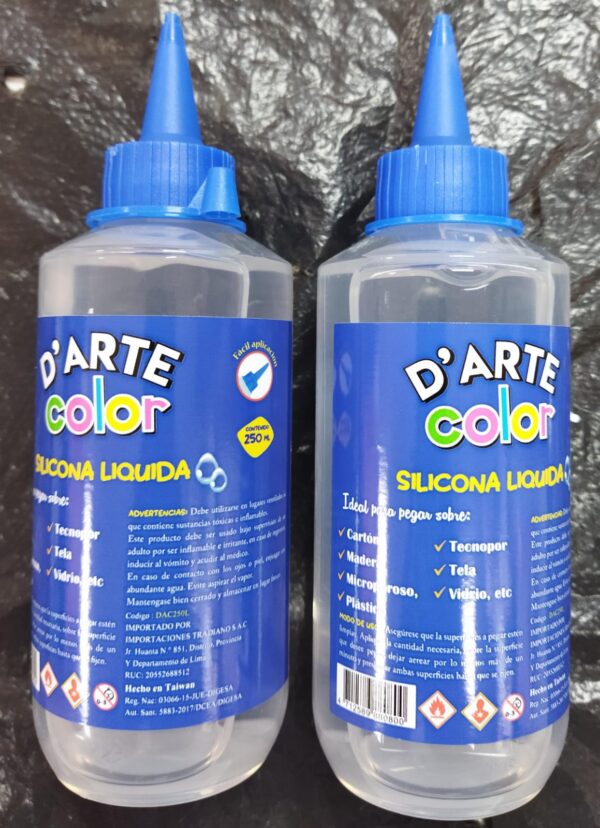 SILICONA LIQUIDA 250ML D'ARTE