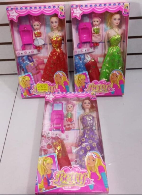 BARBIE CON ACCESORIOS