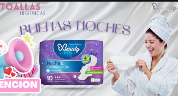 TOALLAS HIGIENICAS - NOCHE