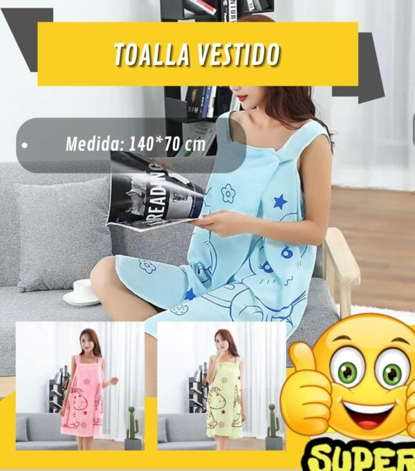 Toalla vestido